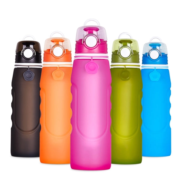 24oz Folding Sports Water Bottles- FDA certified