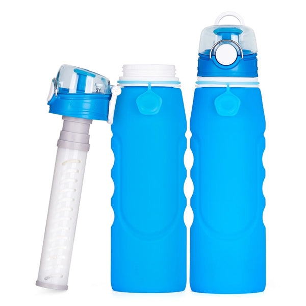 24oz Folding Sports Water Bottles- FDA certified