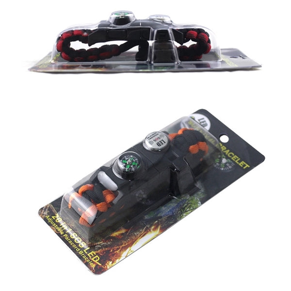 20 in 1 Outdoor Survival Paracord Bracelet