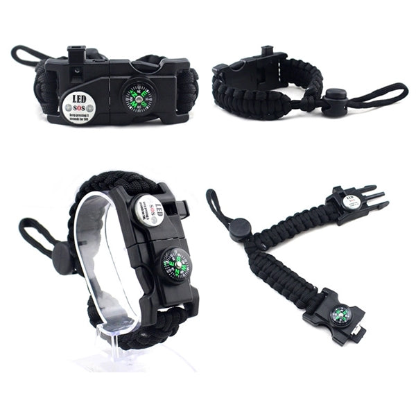 20 in 1 Outdoor Survival Paracord Bracelet