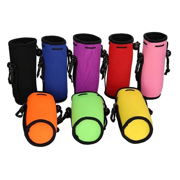 Neoprene Water Bottle Drawstring Insulators