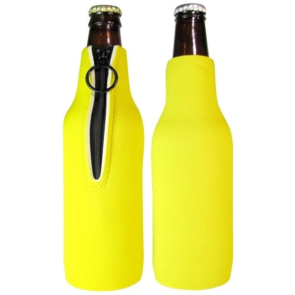 Zippered Beer Bottle Coolers