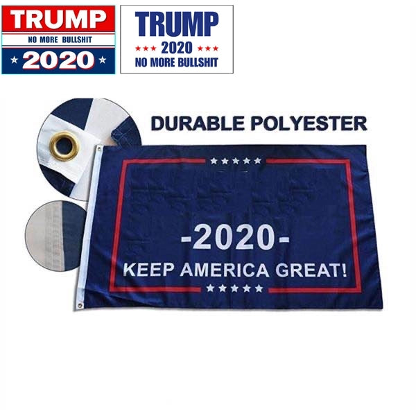 Printed Trump 2020 Flag 2020 President Election
