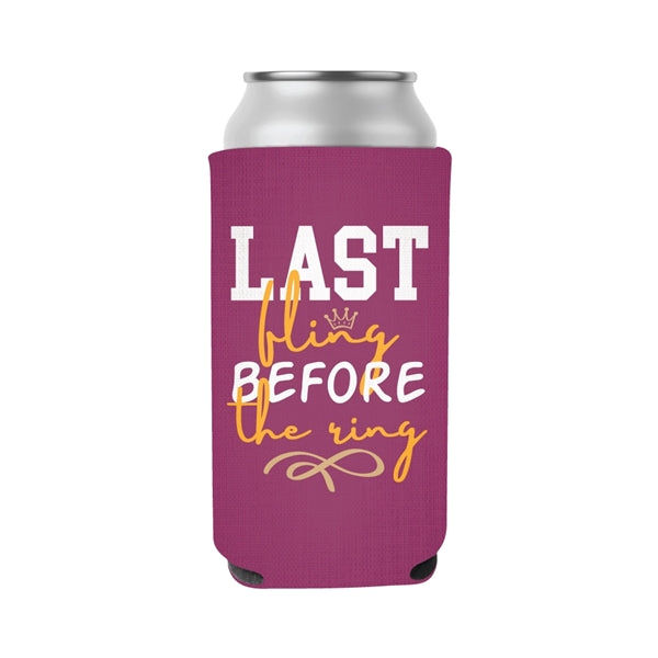 Full Color 12oz Neoprene Tall Slim Can Coolie