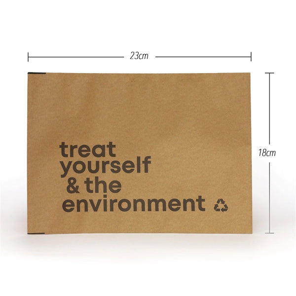 Sustainable Kraft Padded Self-Sealing Mailers, Size Small