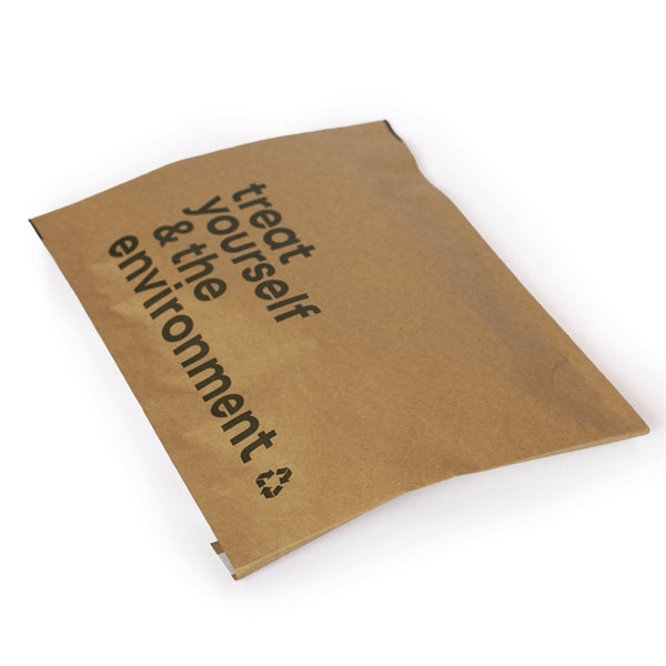 Sustainable Kraft Padded Self-Sealing Mailers, Size Large