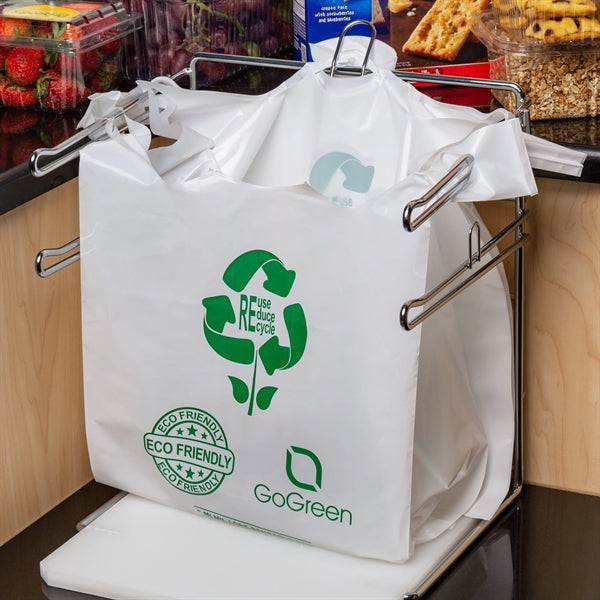DIN Certificate 100% Biodegradable Compostable Shopper Bag
