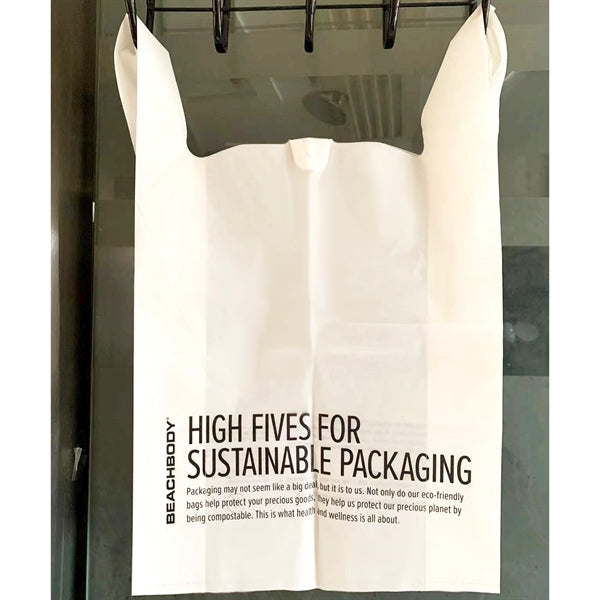 DIN Certificate 100% Biodegradable Compostable Shopper Bag