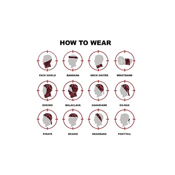 Multifunctional Sports Neck Gaiter Outdoor Bandana