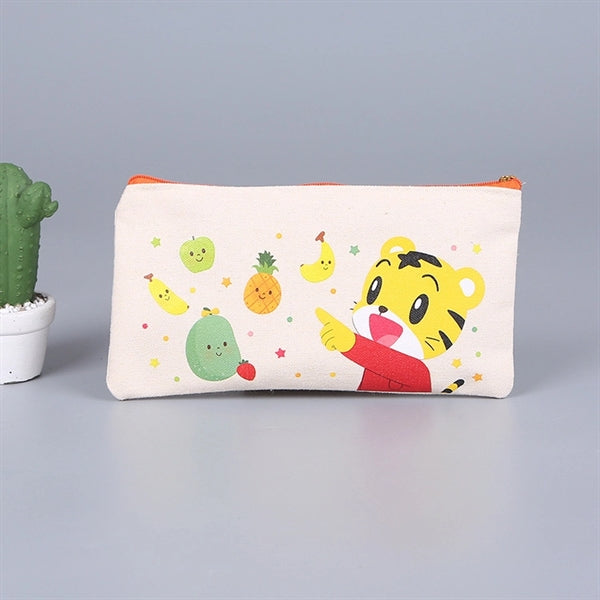 Environmental Friendly Natural Cotton Canvas Pouch