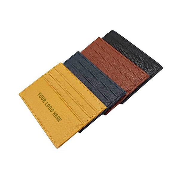 Genuine Leather Slim Card Case Wallet