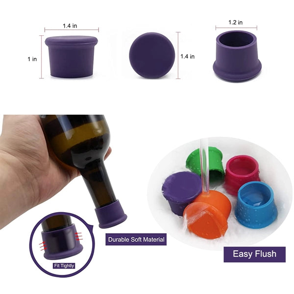 Silicone Wine Bottle Cap/Stopper