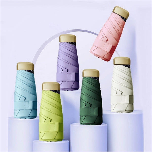 Portable Folding Compact Pocket Mini Umbrella Or Travel Umbr