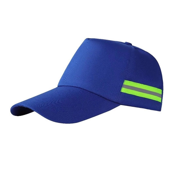 High Visibility Baseball Cap W/ Reflective Trim