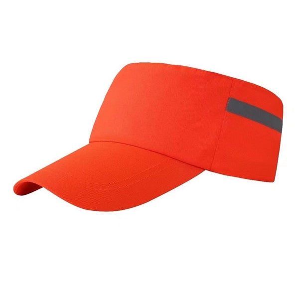 High Visibility Baseball Cap W/ Reflective Trim