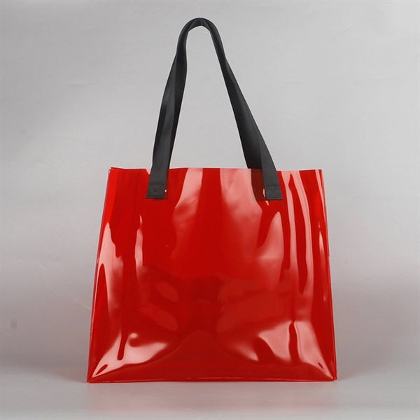 17.72 x 11.81 x 3.94 Large PVC Beach Tote Bags Storage