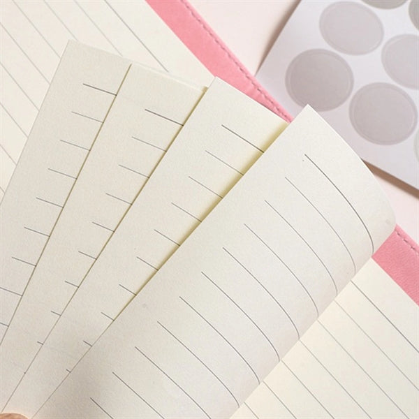 A7 Gradient Vegan Leather Hardcover Spiral Journal Notebook
