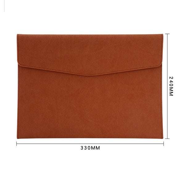 PU Leather Filing Envelope Portfolio Case Document Briefcase