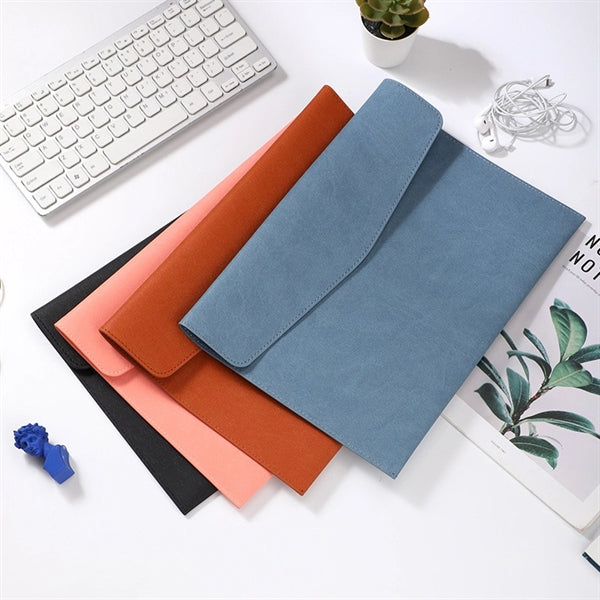 PU Leather Filing Envelope Portfolio Case Document Briefcase