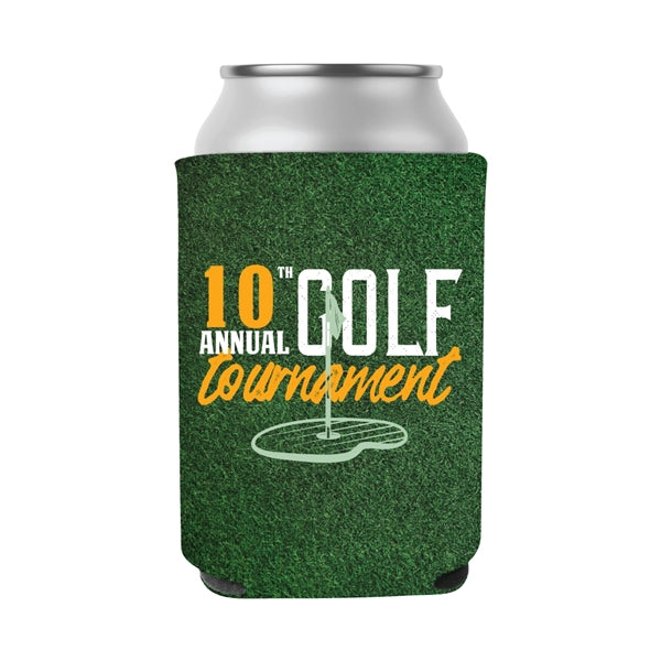 Full Color Collapsible Neoprene Can Coolie
