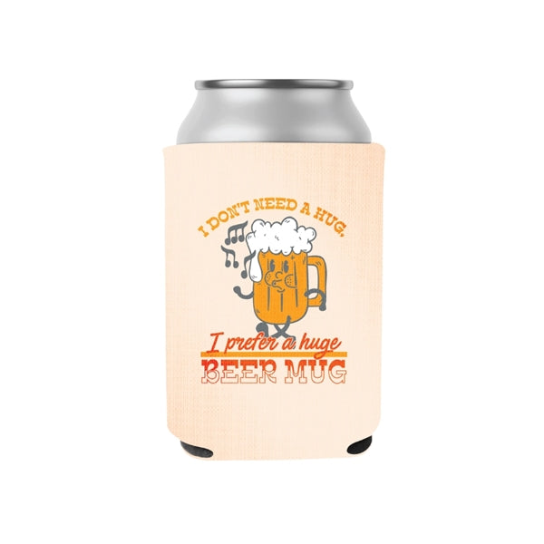 Full Color Collapsible Neoprene Can Coolie