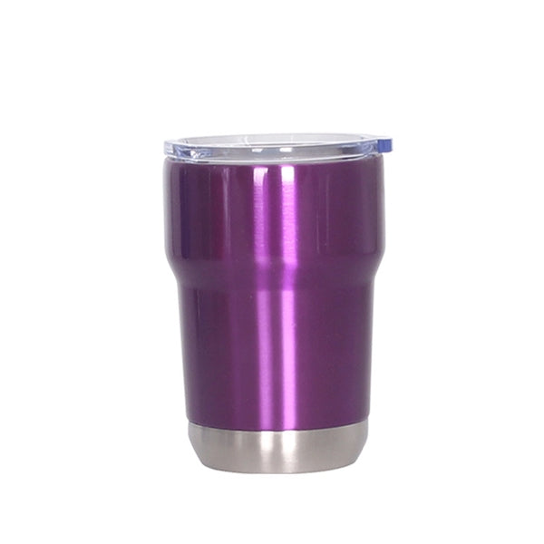 10 Oz. Stainless Steel Vacuum Wine Cup with Lid