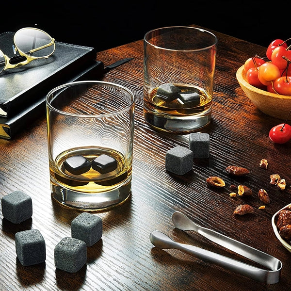 9 PCS Whiskey Chill Stone Set