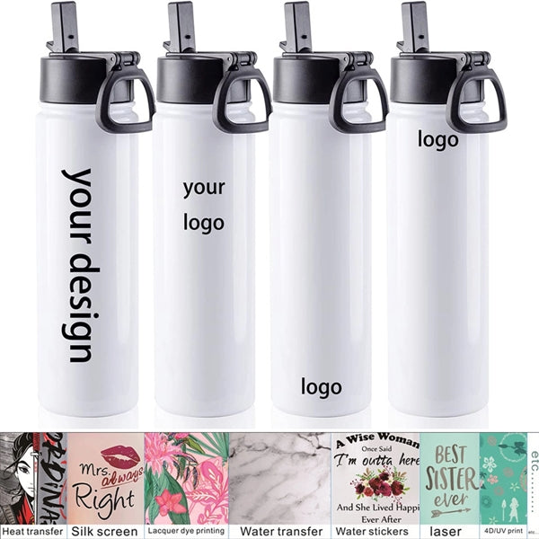 22Oz Sports Vacuum Water Bottle
