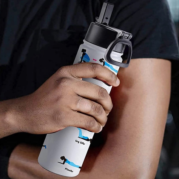 22Oz Sports Vacuum Water Bottle