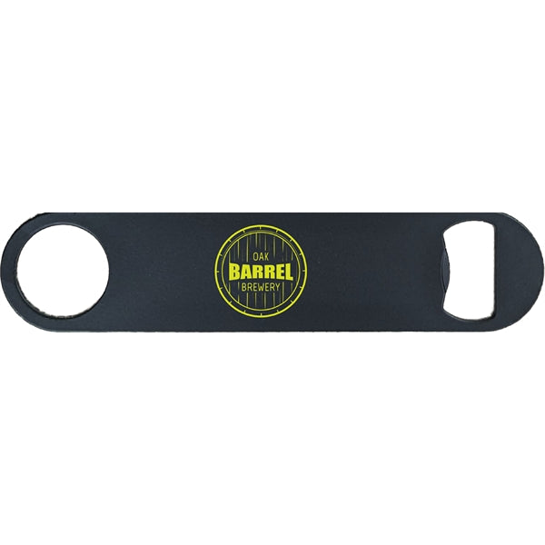 Black Stainless Steel Bottle Opener