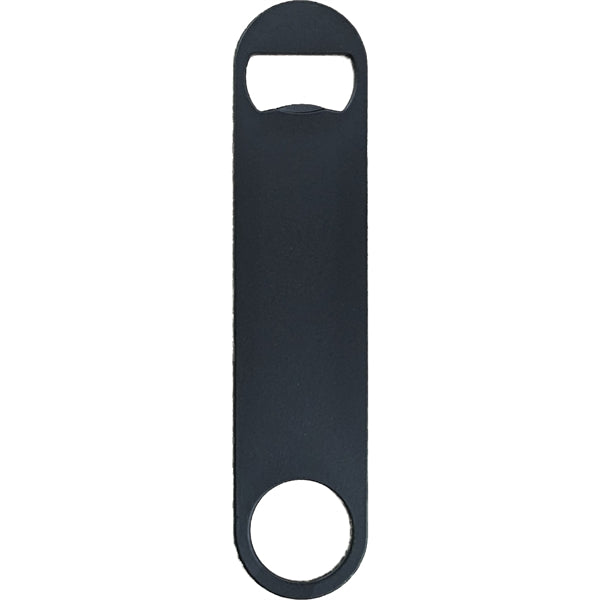 Black Stainless Steel Bottle Opener