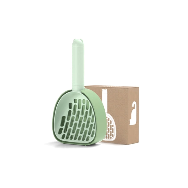 Multifunctional cat litter shovel