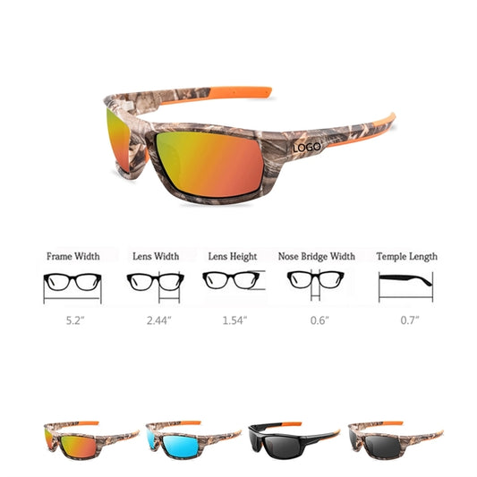 Camouflage sport sunglasses
