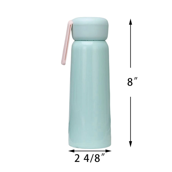 12 Oz. Portable Double Wall Stainless Steel Sports Bottle