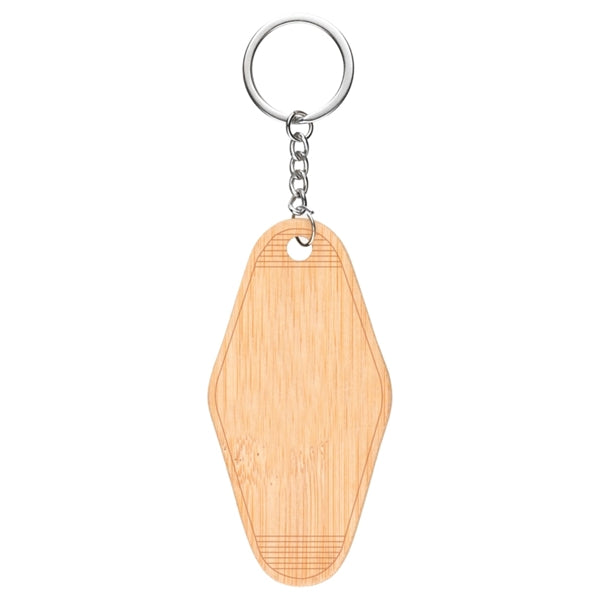 Bamboo Motel Style Keyring
