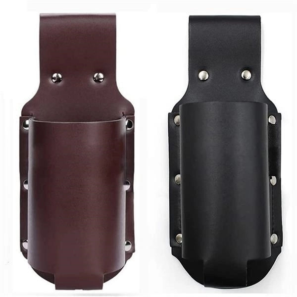 Classic PU Leather Belt Beer Water Bottle Holster