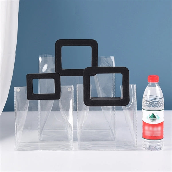 Plastic Shopping Bag Candy Flower Packaging PVC Clear