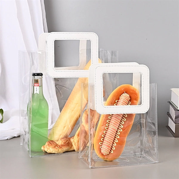 Plastic Shopping Bag Candy Flower Packaging PVC Clear