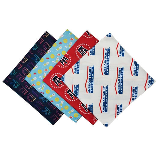 Full Color Imprint Polyester Silk Feeling Bandana