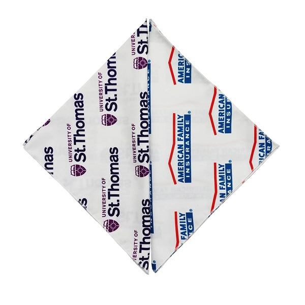 Full Color Imprint Polyester Silk Feeling Bandana