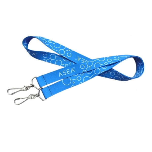 3/4" Double Ended Rush Sewn Lanyard