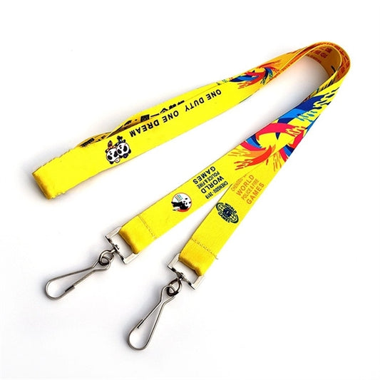 3/4" Double Ended Rush Sewn Lanyard