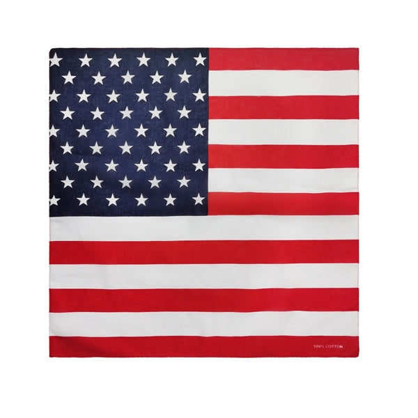 Full Color Imprint 100% Cotton Handkerchief
