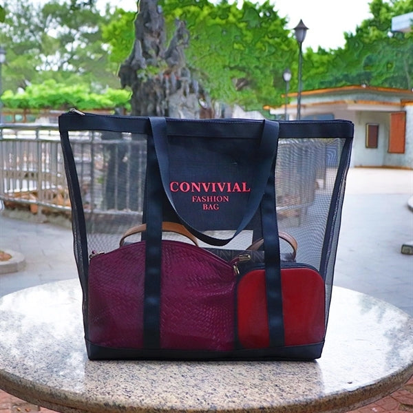 Large Nylon Mesh Tote