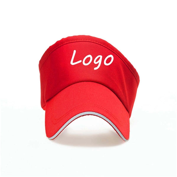 Summer Cotton Visor Cap Sunhat