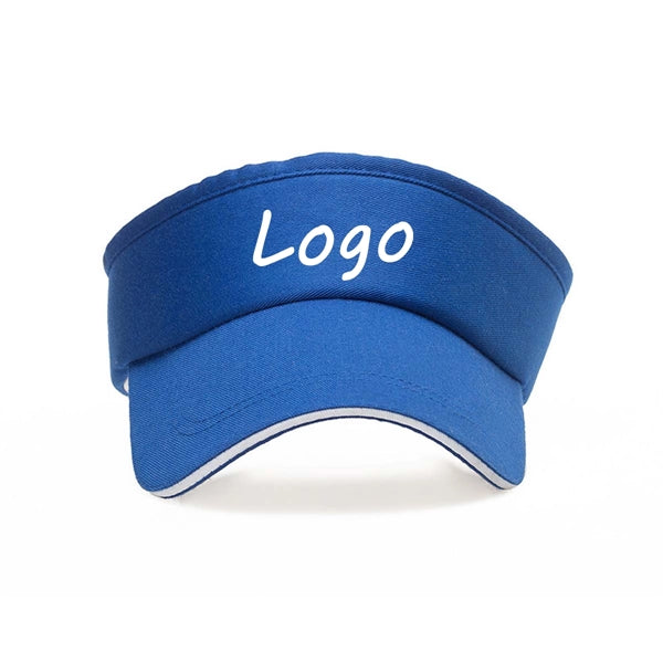 Summer Cotton Visor Cap Sunhat