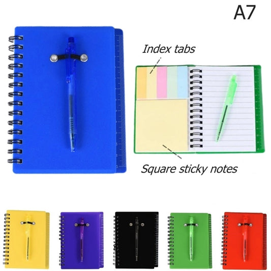 A7 Spiral Jotter Pen Kit
