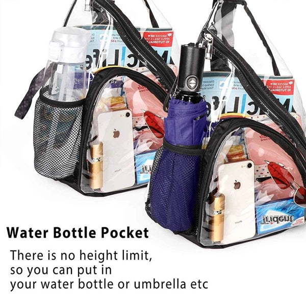 Fashion Waterproof Clear Chest Crossbody Sling Bag