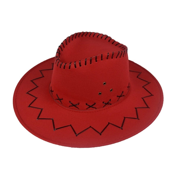 Western Wide Brim Cowboy Hat