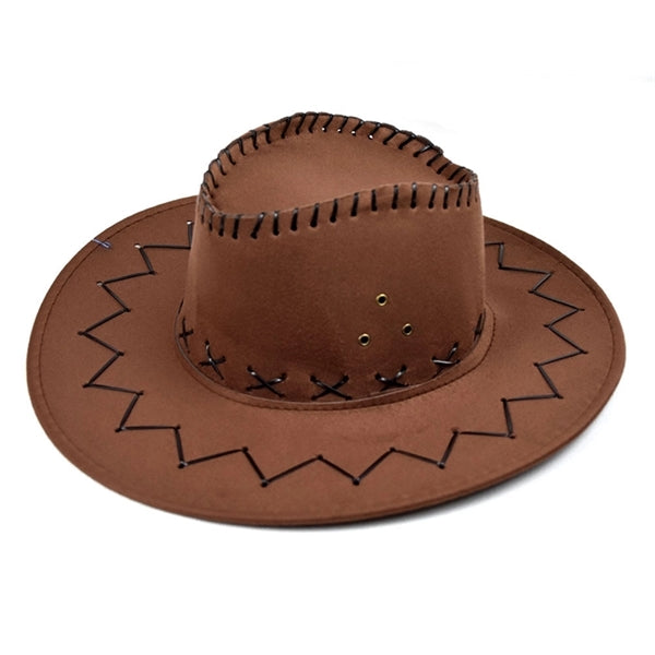 Western Wide Brim Cowboy Hat